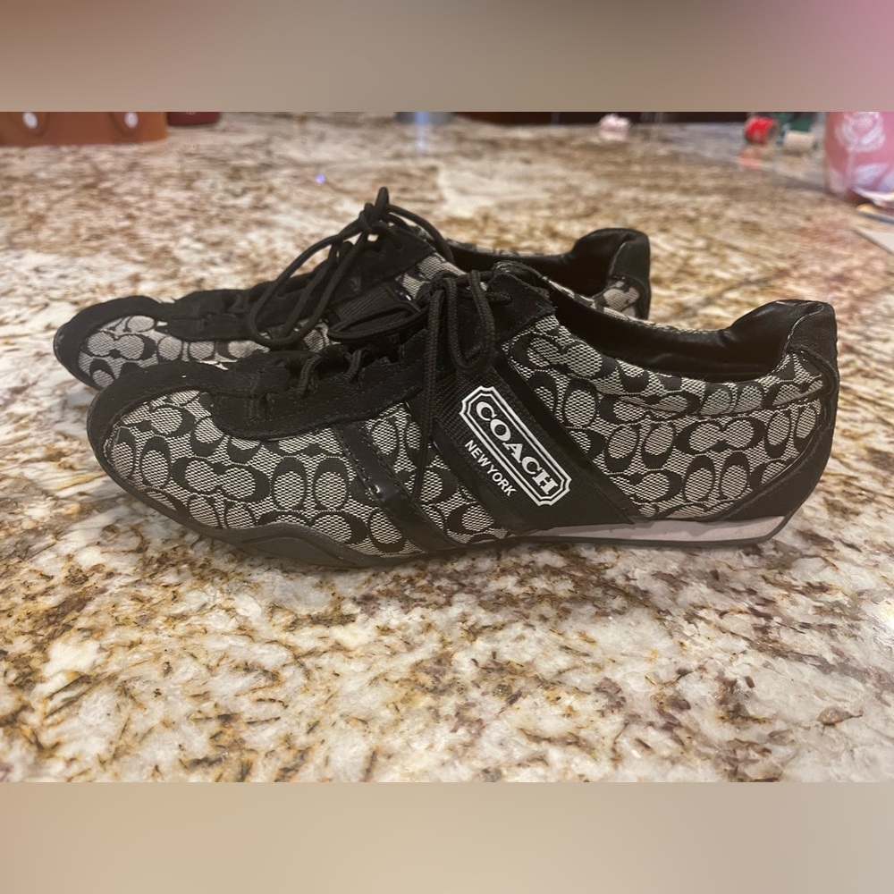 Black Coach Remonna Sneakers Size 9